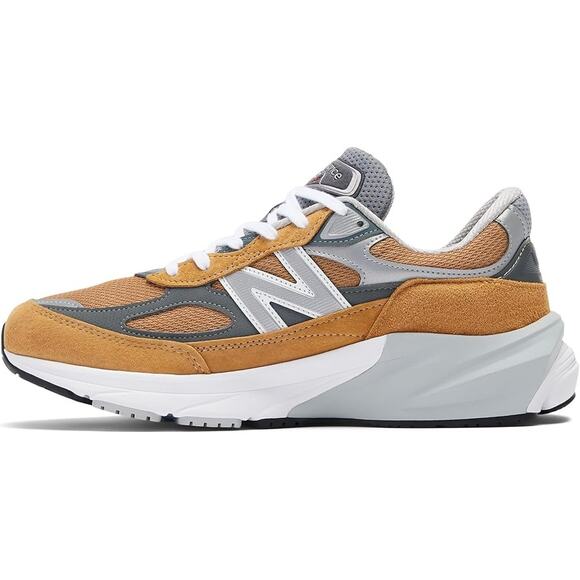 New Balance Mens Made in USA 990v6 Sneakers US 8 EU 41.5 Grey Suede Athletic EUC main image 4